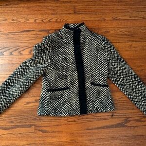 Vintage 90s DKNY Herringbone Blazer